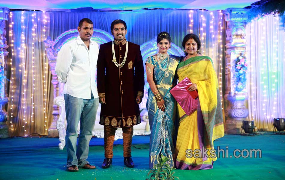 Telugu tv serial anchor Anjali Wedding12