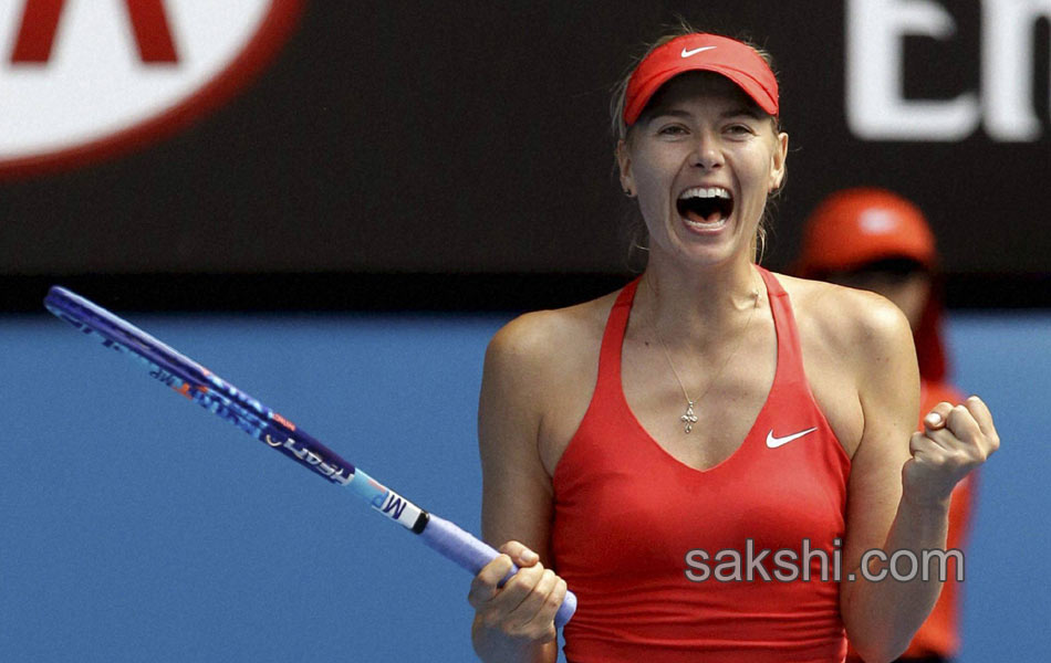 sharapova and serena williums entered in finals - Sakshi15