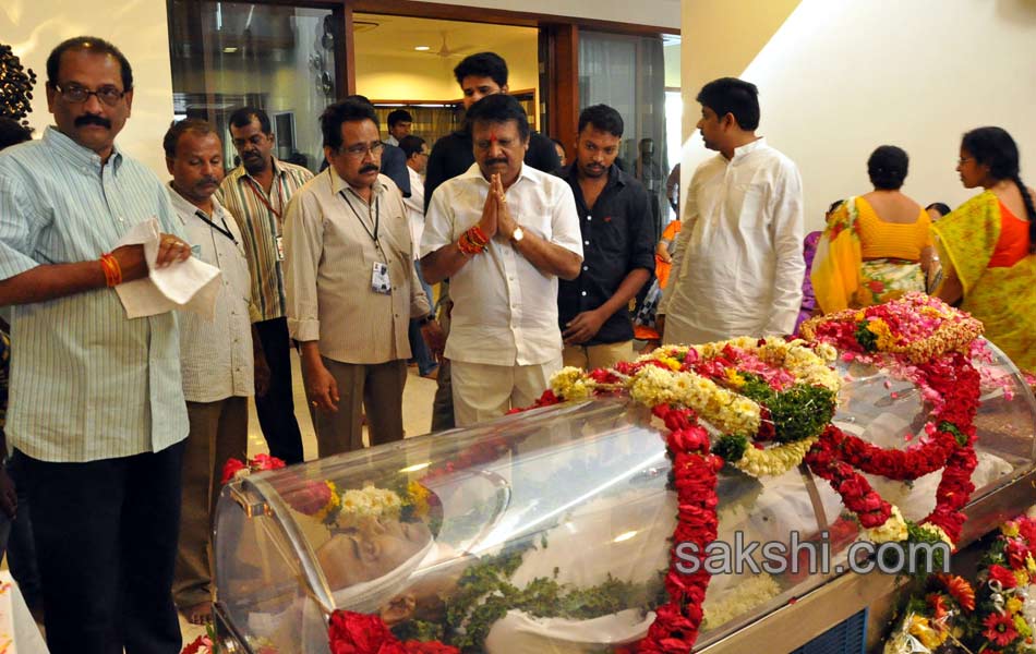 celebrities pay last respects to Dr Rama Naidu - Sakshi29