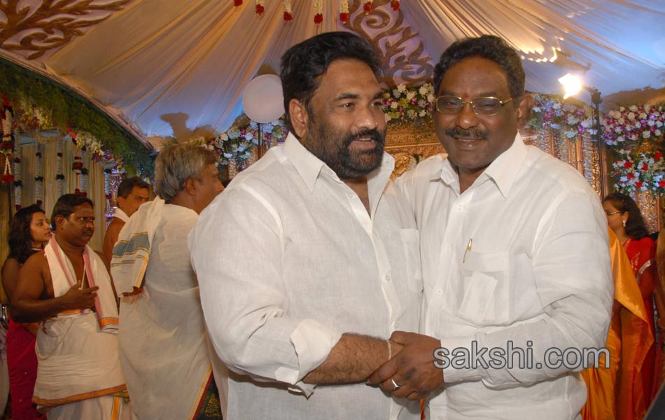 Kotam Reddy Sridhar Reddy daughter marriage - Sakshi3