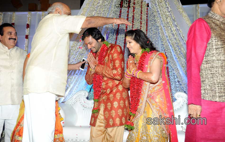 Jayaprada nephew Siddharth Pravallika Reddy Engagement23