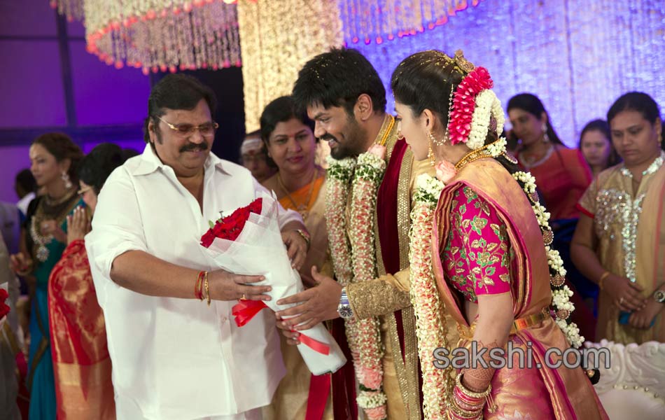 manchu manoj Pranathi Reddy engagement in hyderabad - Sakshi5