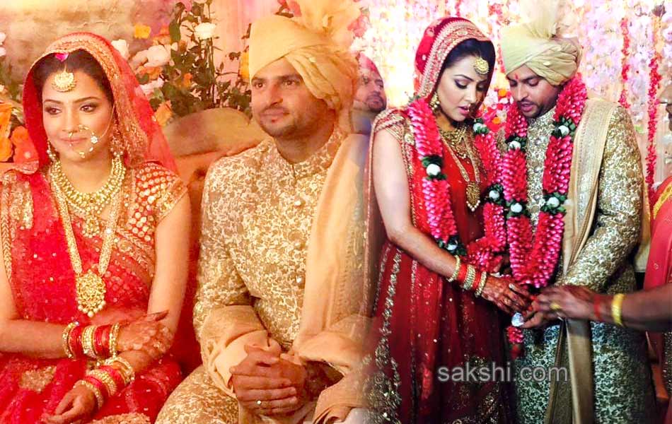 Suresh Raina gets married to childhood friend Priyanka Chaudhary1