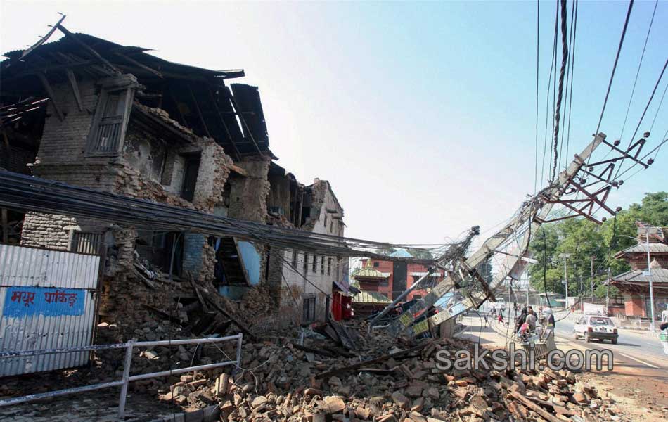 earth quake in Nepal - Sakshi3