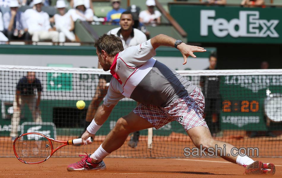 Stanislas Wawrinka Beats tsonga to enter in to finals10