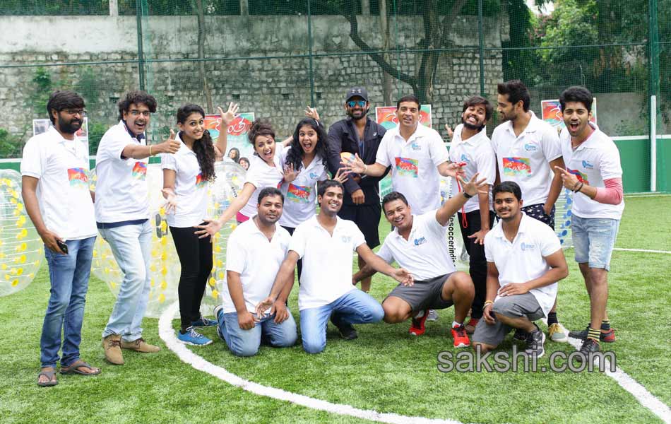 Kerintha Team At Bubble Soccer Event9