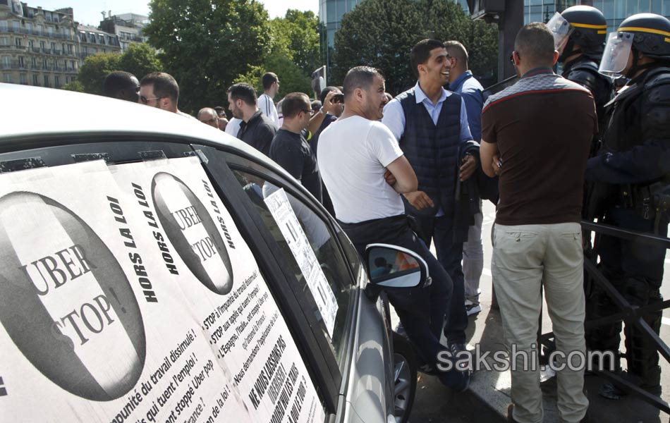 France Taxi Strike2