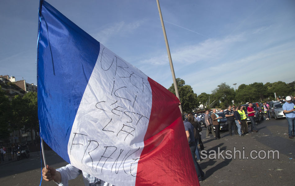 France Taxi Strike12