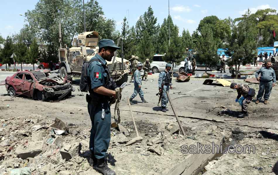 Huge Blast in Kabul 500 Metres From US Embassy1