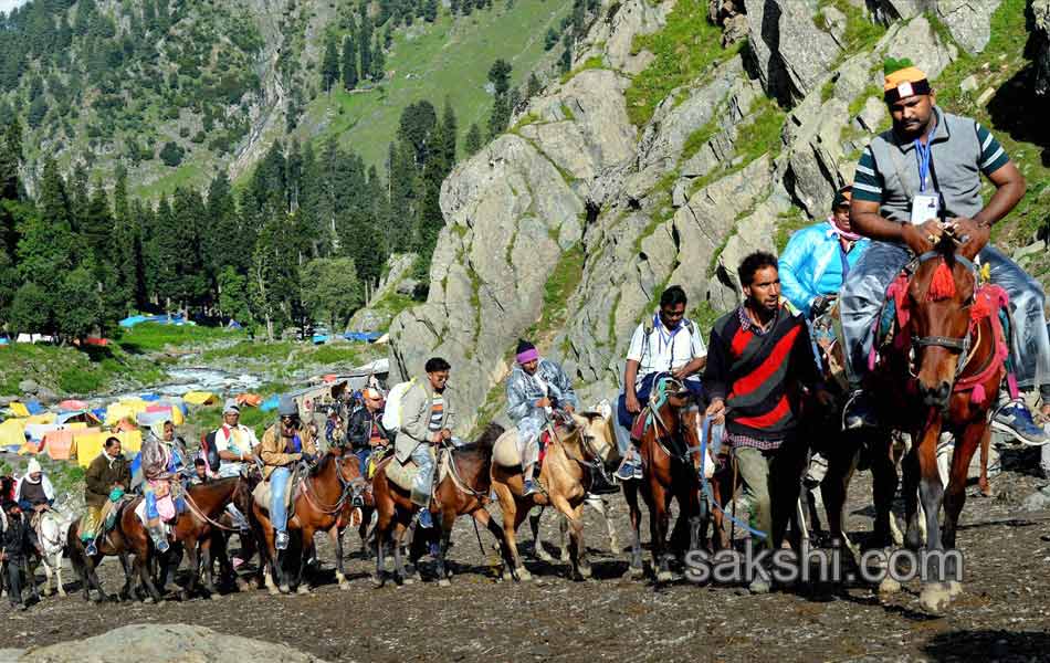 Amarnath Yatra to start from Pahalgam route today - Sakshi9