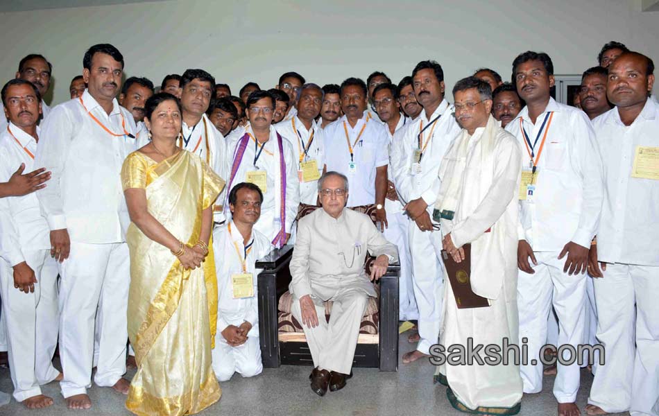 President pranab mukherjee to visit Yadagiri gutta - Sakshi3