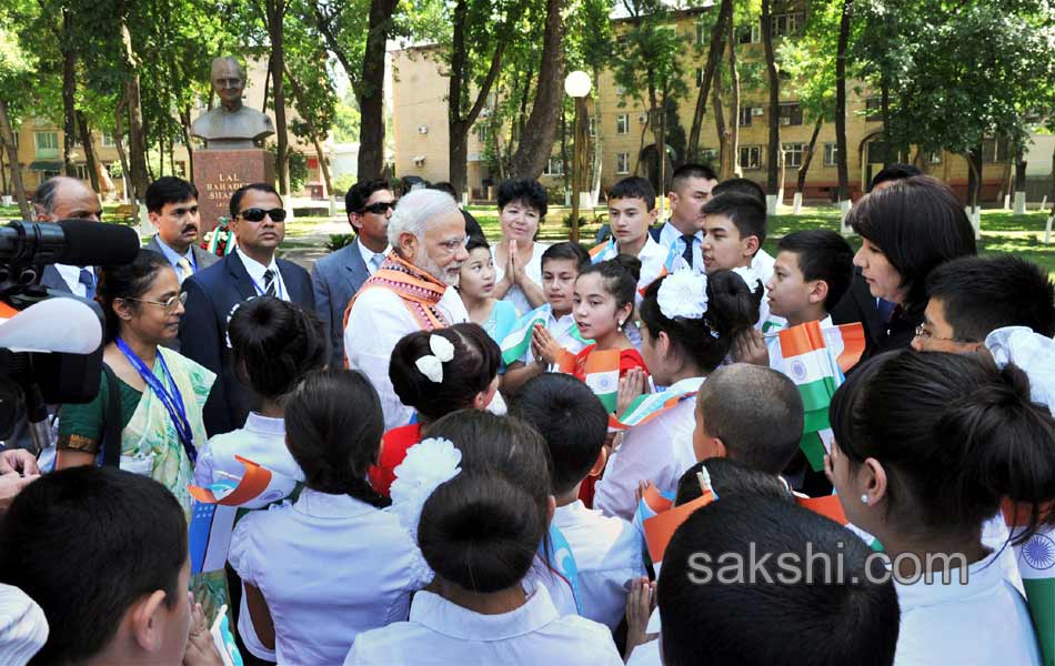 PM Narendra Modi arrives in Uzbekistan - Sakshi6