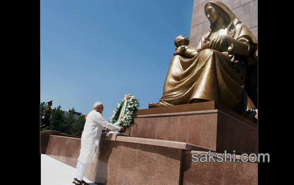 PM Narendra Modi arrives in Uzbekistan - Sakshi17