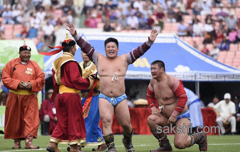 MONGOLIA FESTIVAL SPORTS WRESTLING - Sakshi13
