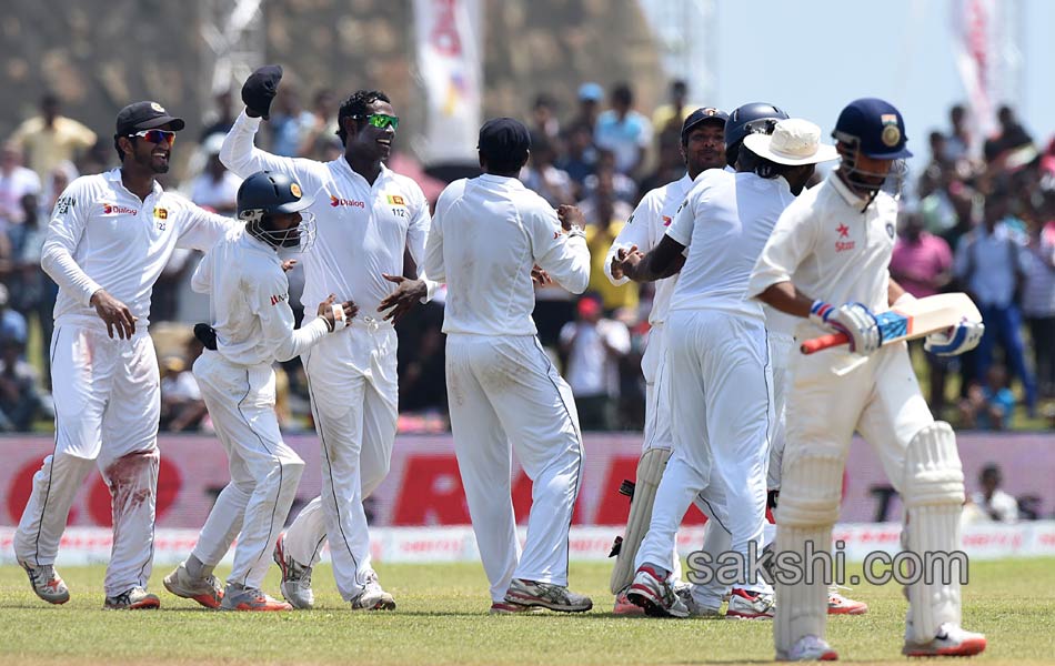 srilanka beats team india by 63 runs in first test - Sakshi2