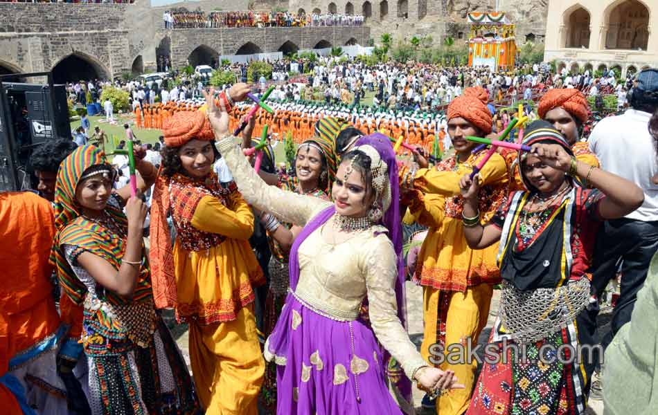 independence celebrations in golkonda fort - Sakshi14