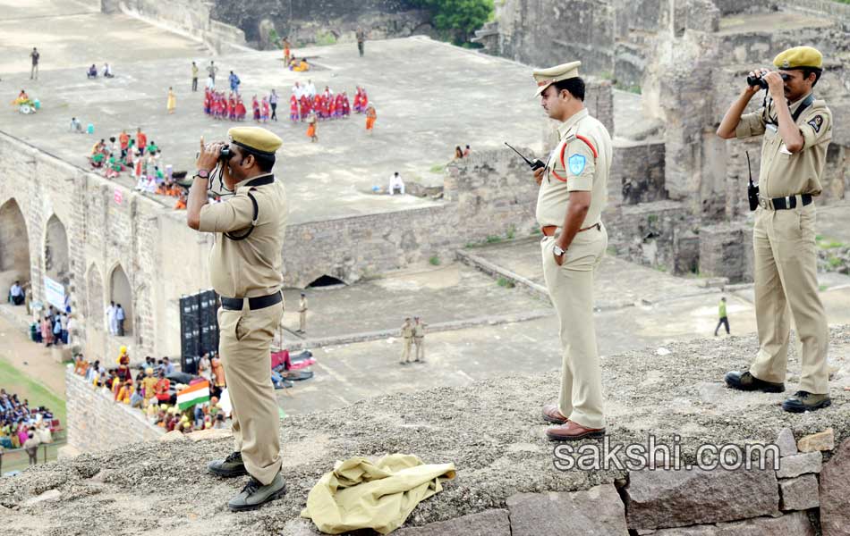 independence celebrations in golkonda fort - Sakshi20