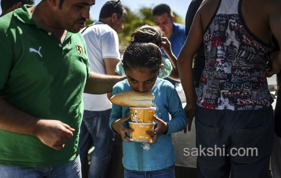 syrian migrants moving towards croatia - Sakshi3