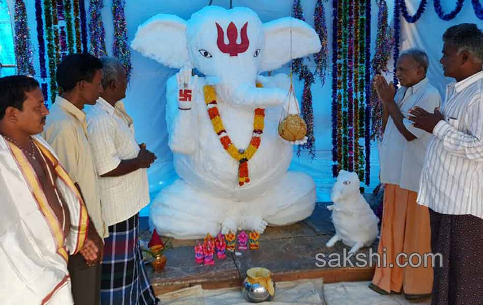 Ganesh Chaturthi celebrations in east godavari district16