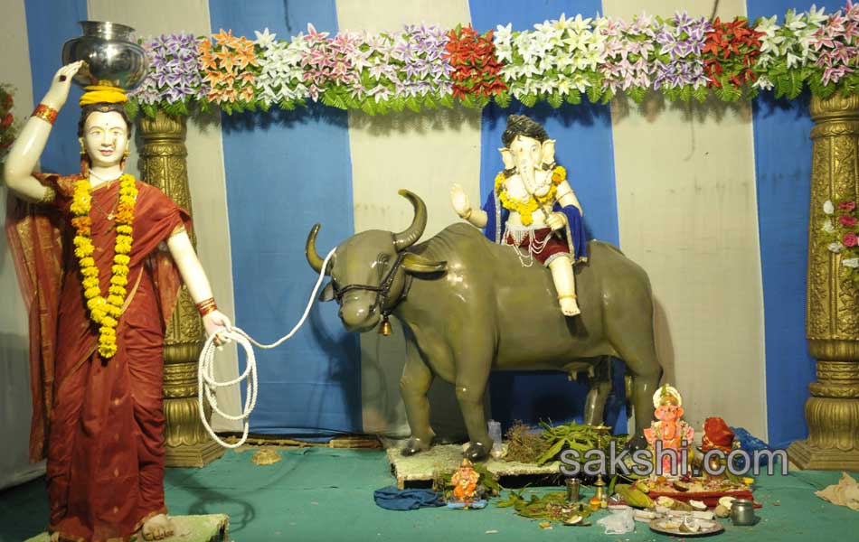 Ganesh Chaturthi celebrations in adilabad district - Sakshi9