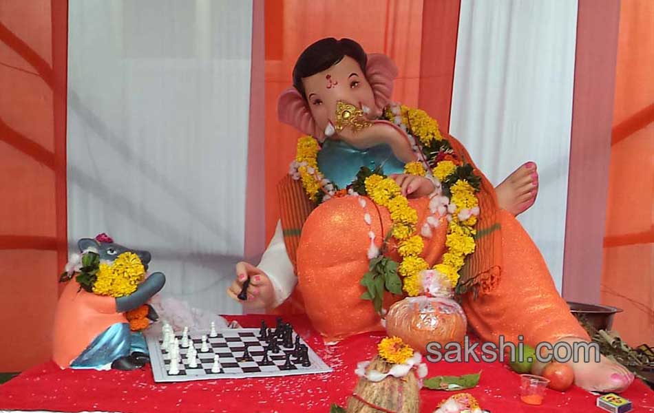 Ganesh Chaturthi celebrations in adilabad district - Sakshi12