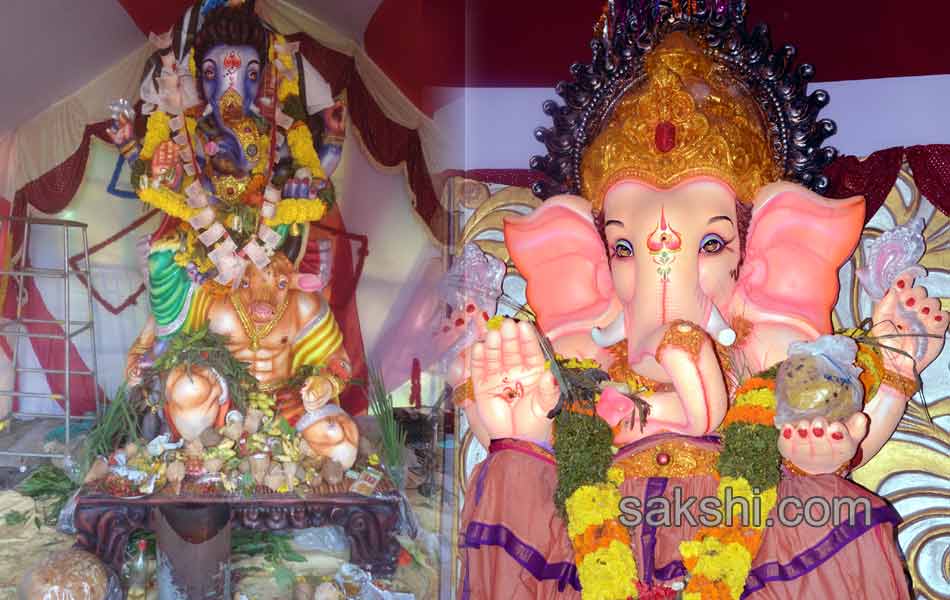 ganesh chaturthi celebrations in West Godavari district on second day7