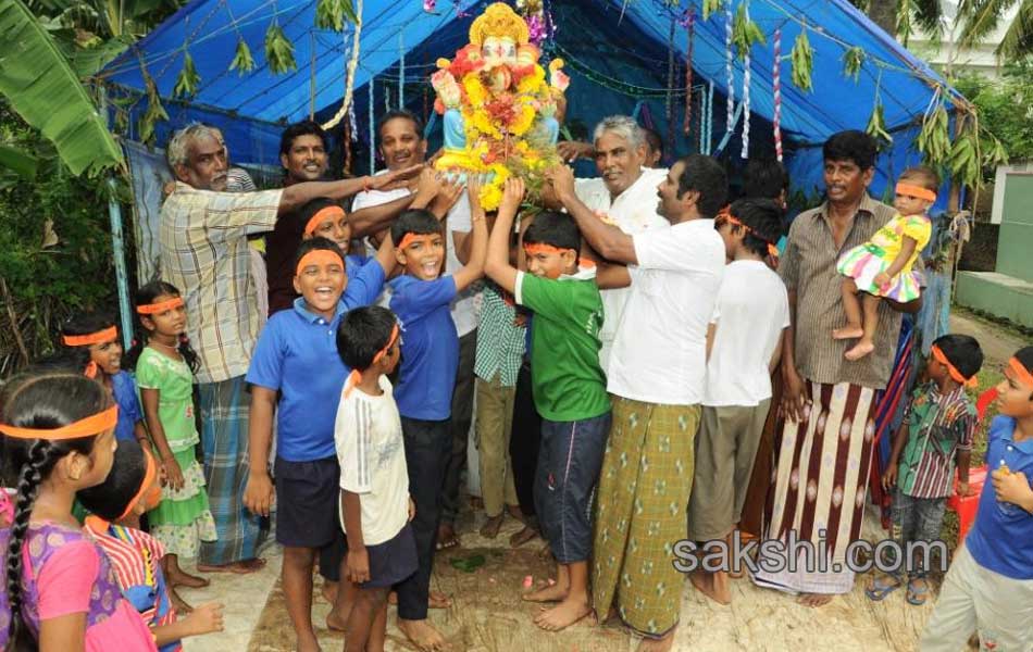 ganesh chaturthi celebrations in west godavari district onThird day5