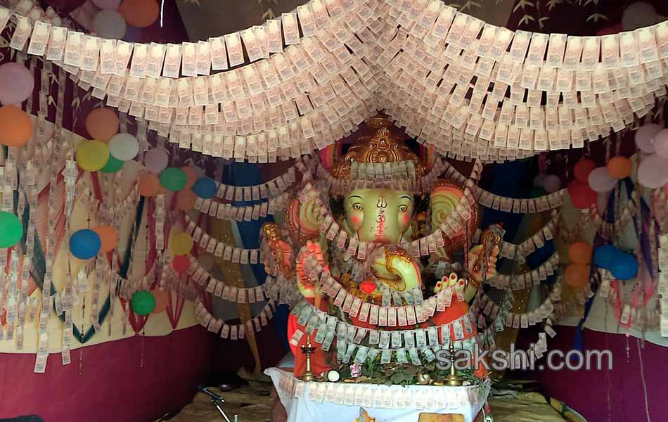 ganesh chaturthi celebrations in khammam district onThird day8