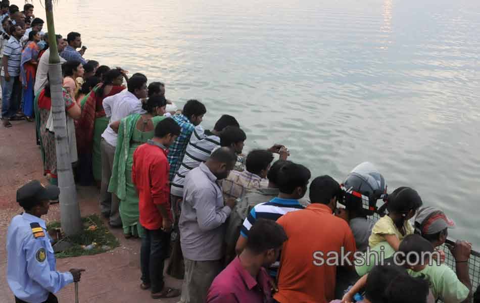 Lord Ganesha idol is immersed in water - Sakshi10