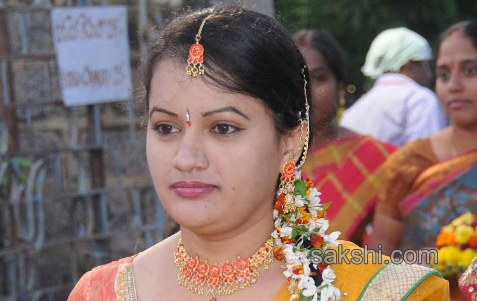 TRS Kavitha Bathukamma Celebrations13