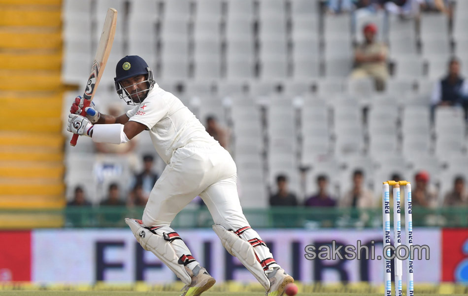 first Test match between India and South Africa at The Punjab Cricket16