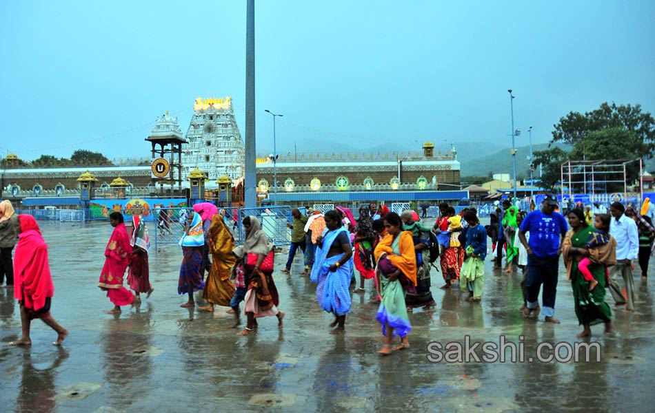 tirumala havy rain9