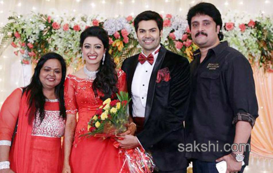 Ganesh Venkatraman Nisha Krishnan wedding reception14