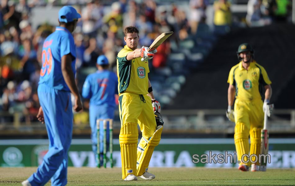 Australia beat India by five wickets in first ODI at Perth1