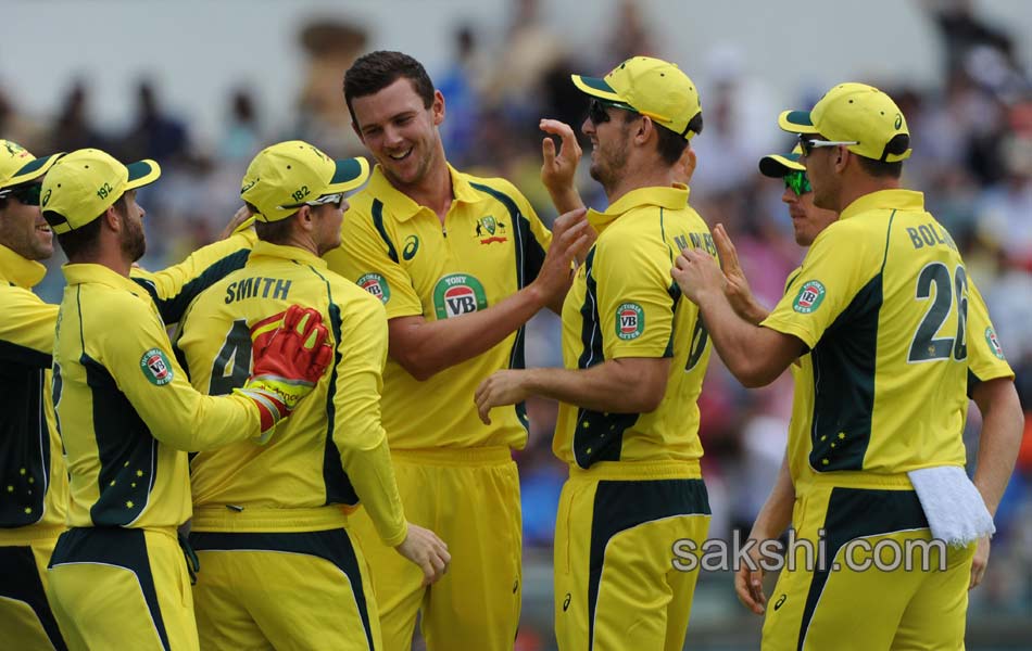 Australia beat India by five wickets in first ODI at Perth19