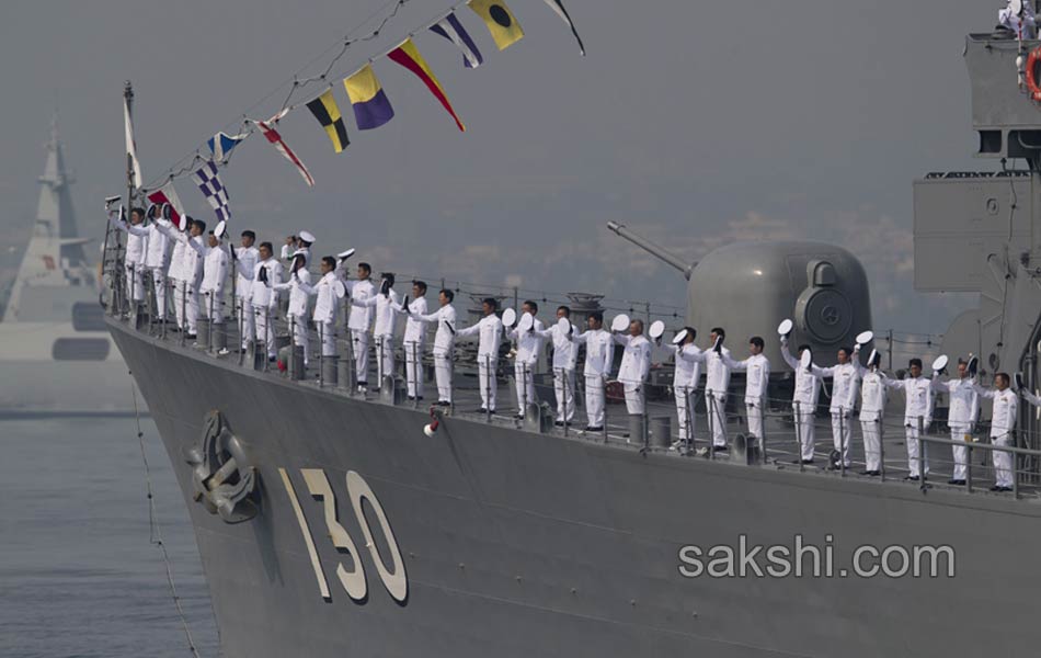 Pranab Modi to take part in International Fleet Review - Sakshi13