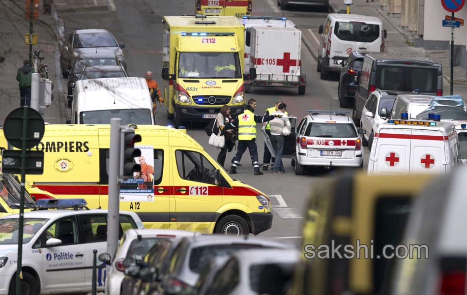 Blast in Brussels Air port2