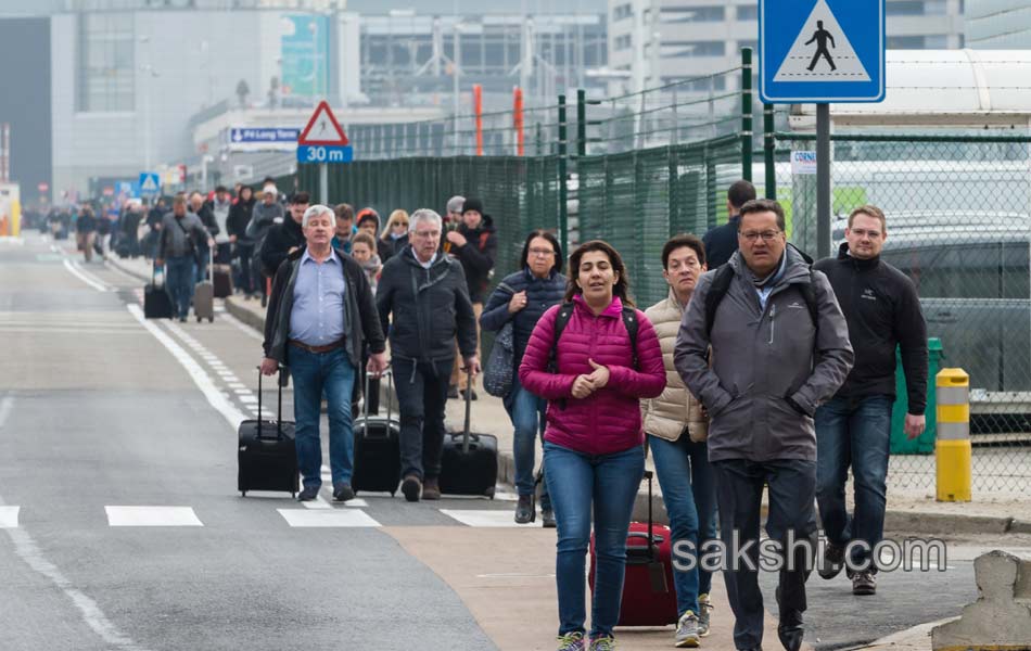 Blast in Brussels Air port4