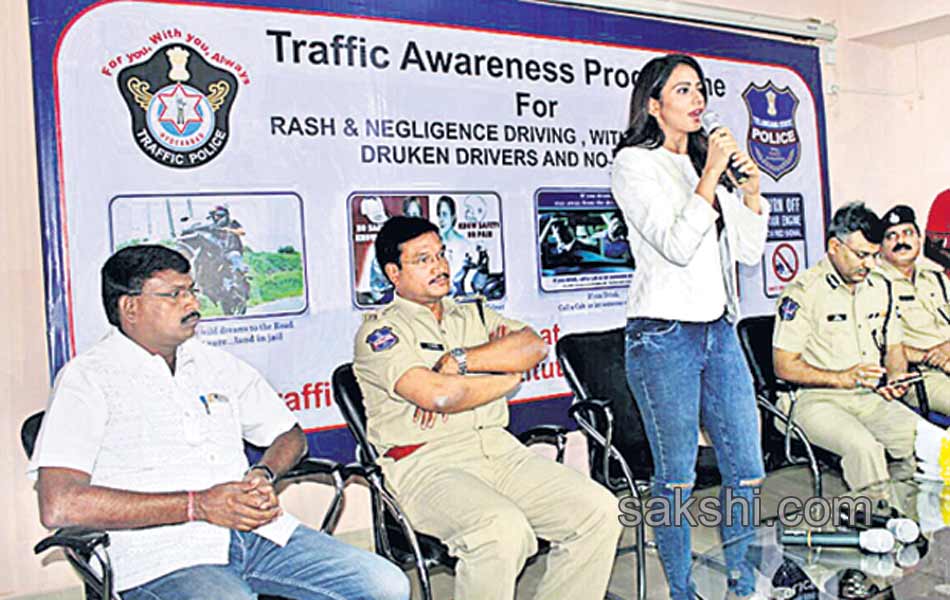 Rakul Preet Singh at Traffic Training Institute4