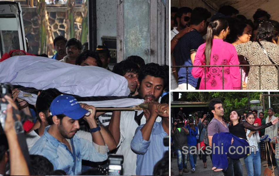 Television actors family bid adieu to Pratyusha25