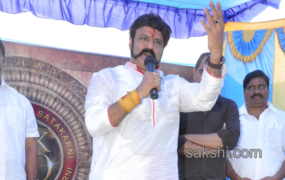 balakrishna 100 movie GautamiPutra Satakarni - Sakshi11