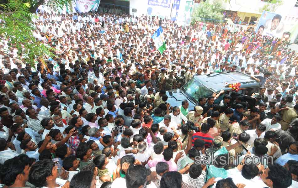 YS Jagan Mohan Reddy  raithu barosa yatra in anantapur district - Sakshi11