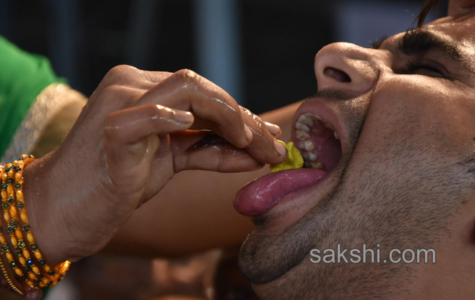 Thousands of asthma patients take fish prasadam in Hyderabad10