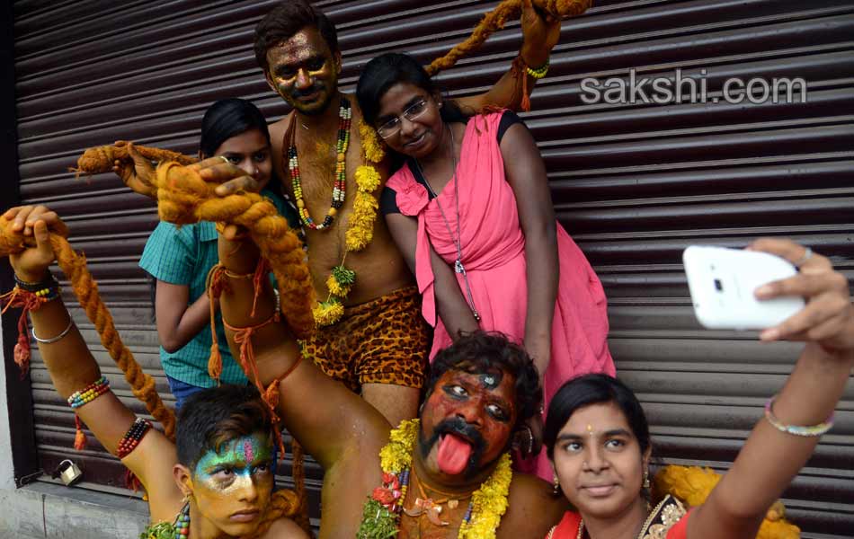 Bonalu Celebrations In Golkonda3