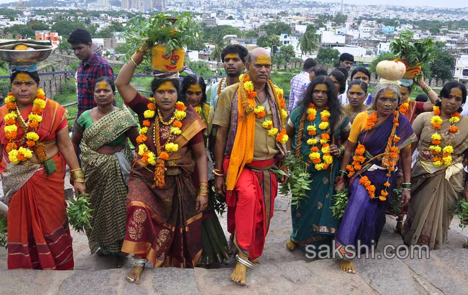 SriJagdambika Ammavari Bonalu celebrations in Golconda Fort12