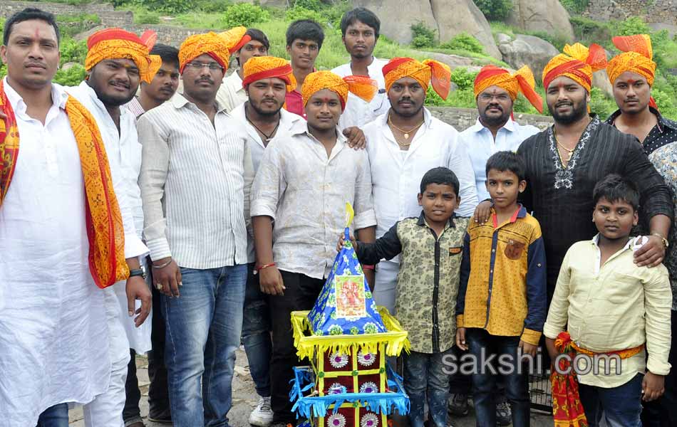 SriJagdambika Ammavari Bonalu celebrations in Golconda Fort13