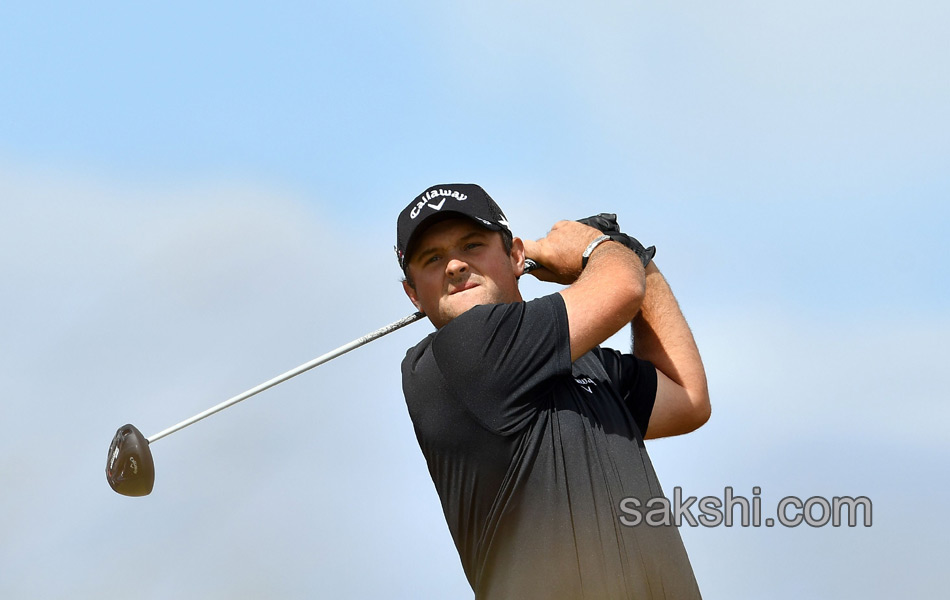 practice ahead of the British Open Golf Championship at Royal Troon in Scotland6