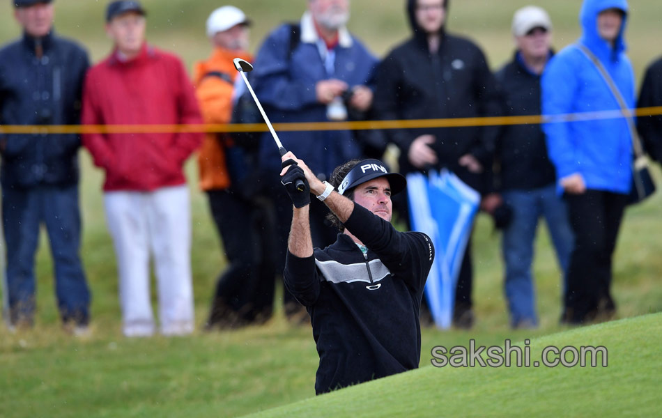 practice ahead of the British Open Golf Championship at Royal Troon in Scotland7