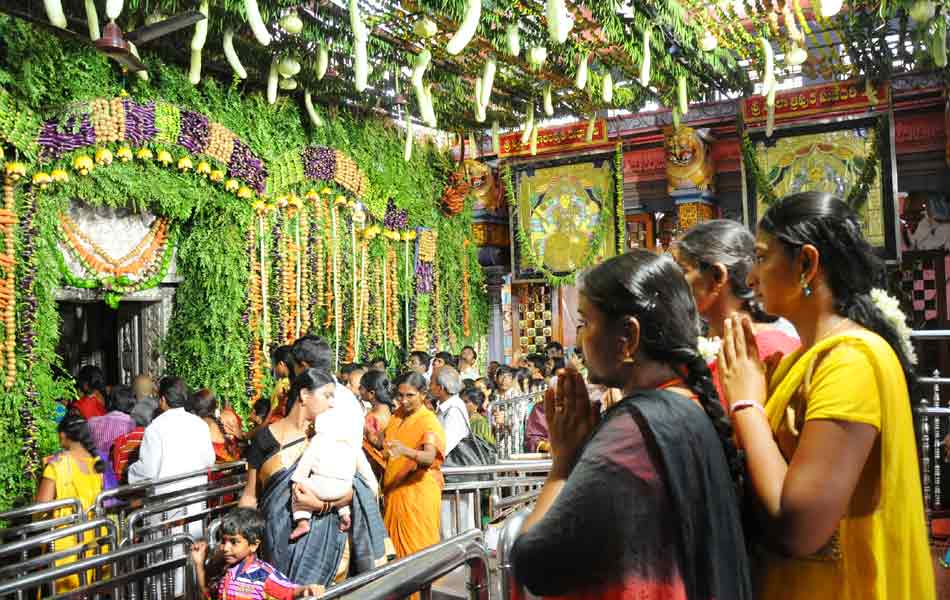 sakambari festival at indrakeladri9