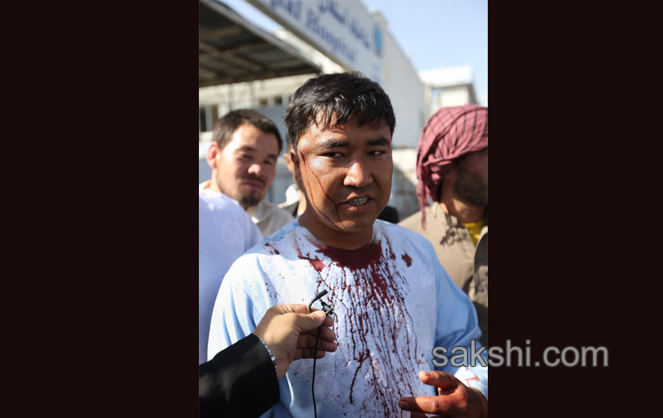 61 Dead In Kabul Explosion ISIS Claims Responsibility13